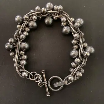 빈티지 멕시코 실버 펄 DNA 팔찌