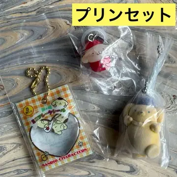 폼폼푸딩 미니어처 참 딸기 메지루시 플레이크풍 참 3개 세트