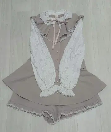 시크릿허니 Secrethoney 셋업 핑크 긴팔