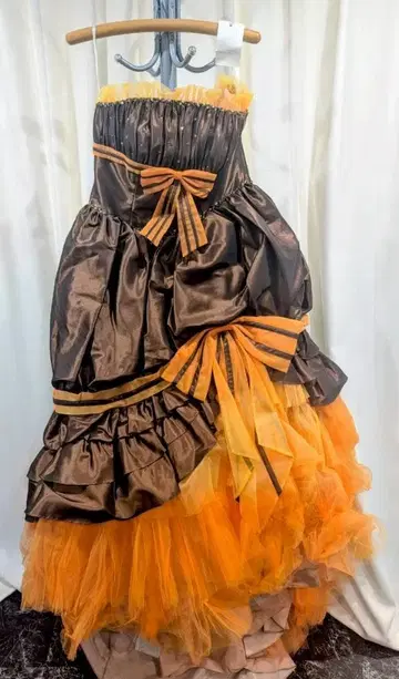 컬러 드레스 발렌타인 초콜릿풍 코스프레 라이브 의상 웨딩