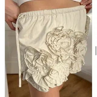 SINOON(시눈) Rose Frill Mini Skirt | 브랜드 중고거래 플랫폼, 번개장터