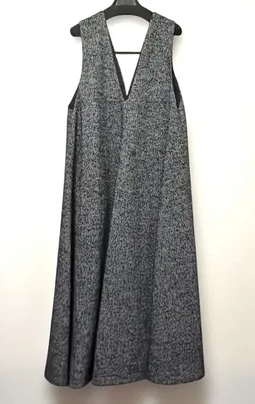 [택 포함 새상품] 엘렌딕 트위드 딥 V넥 원피스 01 블랙