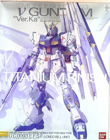 반다이 MG 건담 역습의 샤아 뉴 건담 verKa 티타늄 피니쉬