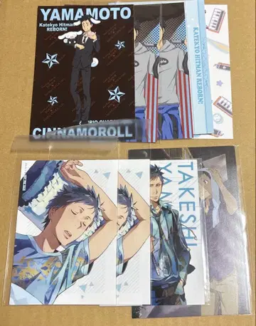 가정교사 히트맨 REBORN! 리본 야마모토 타케시 브로마이드 특전 엽서