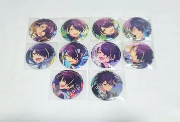 앙스타 센고쿠 시노부 캔뱃지 10점 일괄 9주년 TRIP 테마 스카우트