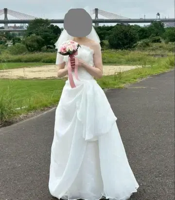 웨딩 드레스 촬영 A라인