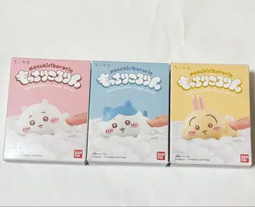 말랑 찹쌀 치이카와 (먼작귀) 하치와레 토끼 3종 세트