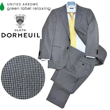 고품질 그린 라벨 릴랙싱 DORMEUIL 셋업 수트 42