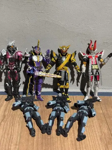 소우도 7체 세트 가면라이더 칼리버 전왕 오마지오 카이저 체이스