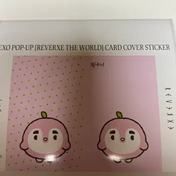 EXO 엑소 디오 도경수 핑귀니 카드 커버스티커 카드스티커 양도