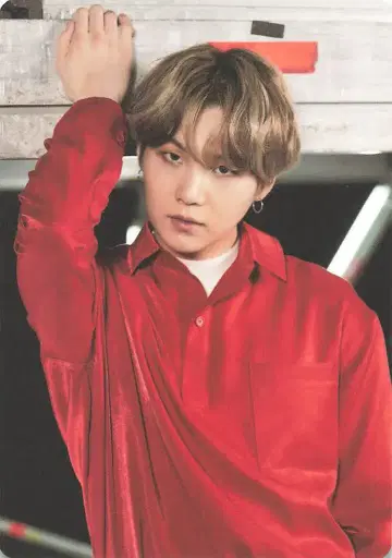 BTS MAP OF THE SOUL ON:E 슈가 미니 포토카드 4/8