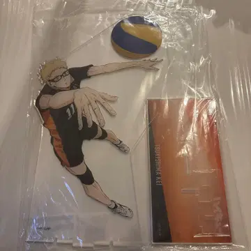 하이큐 츠키시마 케이 아크릴 메가 피규어