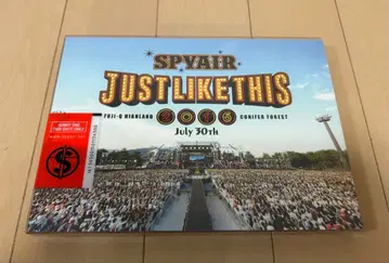 SPYAIR JUST LIKE THIS 2016 DVD 초회 한정판