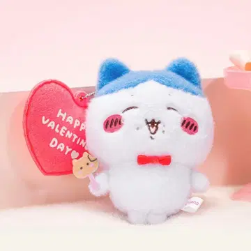 [ 중국 한정판 ] 발렌타인 봉제 인형 마스코트 하치와레