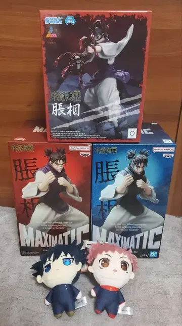 주술회전 쵸소우 피규어 3체 세트