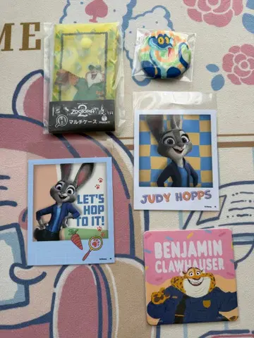 주토피아 2 주디 닉 게리 파우버트 외 세트 익명 배송