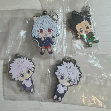 헌터헌터 캡슐 러버 마스코트 키루아 2종 곤 네페르피토