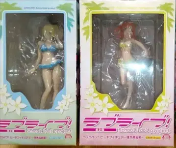 [러브 라이브!] 비치 피규어 코사카 호노카 아야세 에리 세트