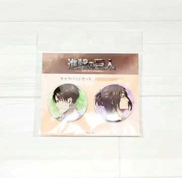 진격의 거인 빌레반 EMOTIONAL WIND 캔뱃지 리바이 한지