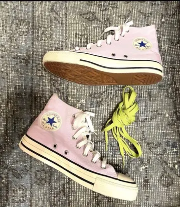 새상품급 컨버스 하이컷 ALL STAR BURNT COLORS 24.5