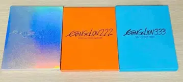 Blu-ray 에반게리온 신극장판 서, 파, Q 3매 세트 초회판