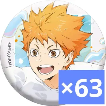 하이큐!! 물놀이 캔뱃지 히나타 쇼요 63점