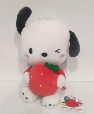 산리오 포차코 모구모구 과일 봉제 인형 딸기 스트로베리 2018