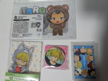 DMM 복권 망각 배터리 토도 아오이 아크릴 스탠드 캔뱃지 제일복권