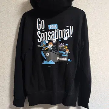 가와사키 프론탈레 LAUNDRY 콜라보 후드티 S