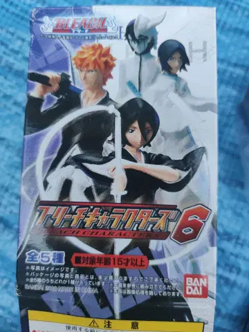 블리치 캐릭터즈 6 루키아 쿠로사키 이치고 이시다 우류 3종 세트