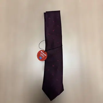 포켓몬 넥타이 와인 레드 피카츄 택 포함 새상품