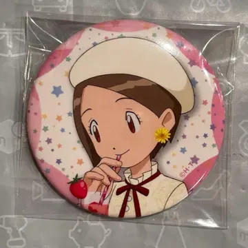 디지몬 어드벤처02 가라오케의 철인 캔뱃지 야가미 이슬이(히카리)