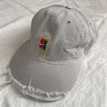 [ 극레어 ] 90s NIKE TENNIS 6패널캡 보로 헤리티지