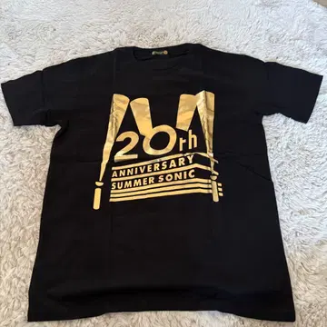 SUMMER SONIC 2019 티셔츠 L 사이즈 미사용 새상품