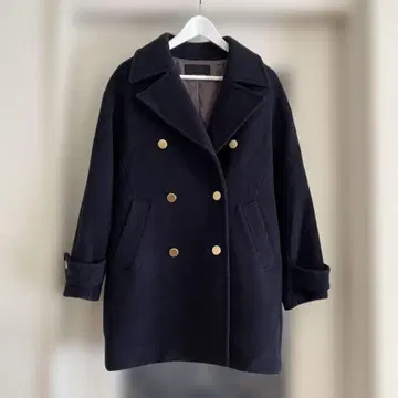 green label relaxing 그린라벨 골드 버튼 피코트 38