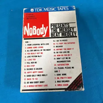 노바디 노바디 프레젠츠 더 마지 비트 메들리 카세트 테이프