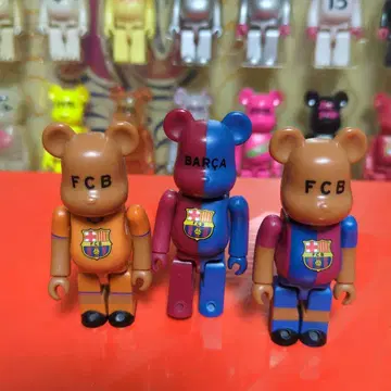 FC 바르셀로나 베어브릭 3체 세트