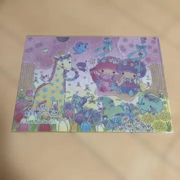 미개봉 새상품 도쿄 모노레일 리틀트윈스타 A4 클리어 파일 세트 봄/여름