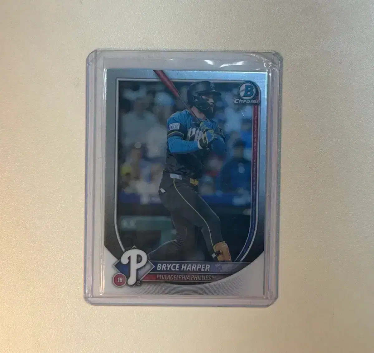 브라이스 하퍼 2025 Topps Chrome 야구카드