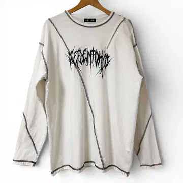 REFLEM 그래픽 롱 슬리브 T셔츠 우먼 프리 사이즈