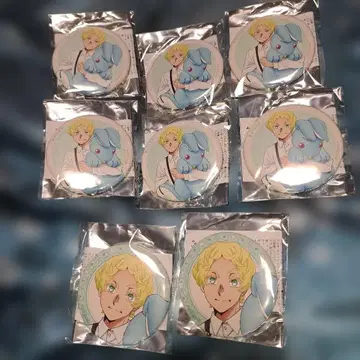 바니타스의 수기 rabbit 캔뱃지 로랑