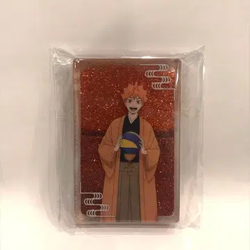 하이큐 신작 글리터 아크릴 블록 히나타 쇼요 TaS10th