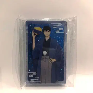 하이큐!! 신작 글리터 아크릴 블록 카게야마 토비오 TaS10th