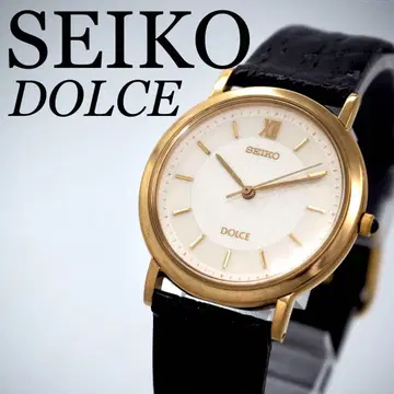579 작동 [새상품급] SEIKO 돌체 남성용 시계 정품 밴딩 골드
