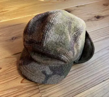 L.L.BEAN 카모 메인 가이드 울 캡 위드 프리마로프트 L