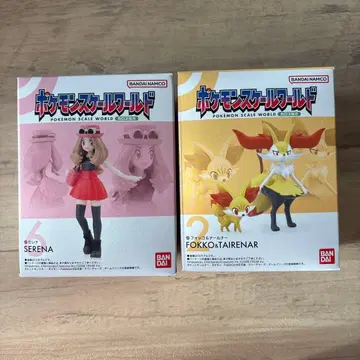 포켓몬 스케일 월드 카로스 지방 미개봉 세레나&푸호꼬&테르나