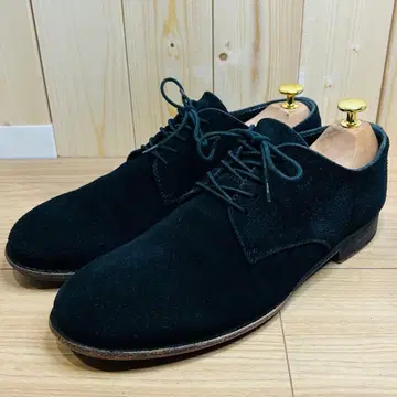 아메리칸 라그시 x 마르셰르셰 스웨이드 더비 슈즈 블랙 26.5