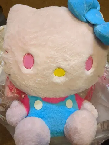 헬로키티 초초BIG 봉제 인형 미사용 새상품