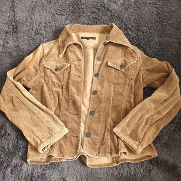 소문자 택 uniqlo 유니클로 코듀로이 자켓 M