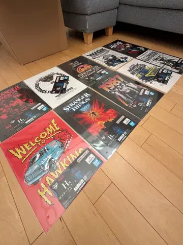 제일복권 스트레인저 싱스 미지의 세계 Vol.2 H상 포스터 전 10종